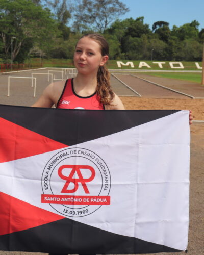 MAYANE THEISEN NOS JOGOS ESCOLARES, EM MINAS GERAIS