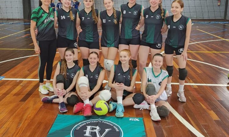 PONCHO VERDE BICAMPEÃO NO JERGS VOLEIBOL, FASE REGIONAL
