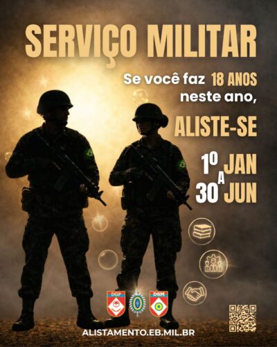 ALISTAMENTO MILITAR CLASSE 2008 LIBERADO
