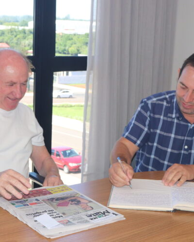 LUCIANO VARGAS ASSUME COMANDO DO EXECUTIVO