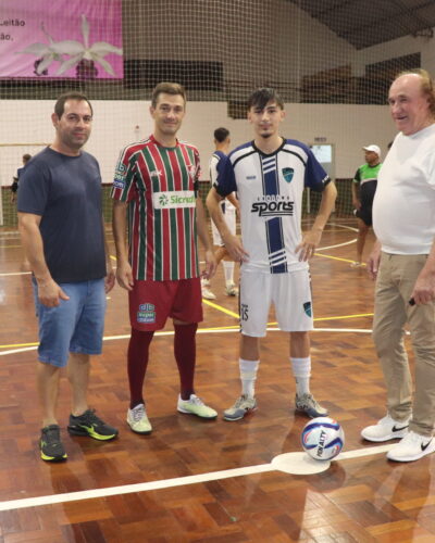 ABERTURA DA 1ª COPA MUNICIPAL FUTSAL COM 27 GOLS