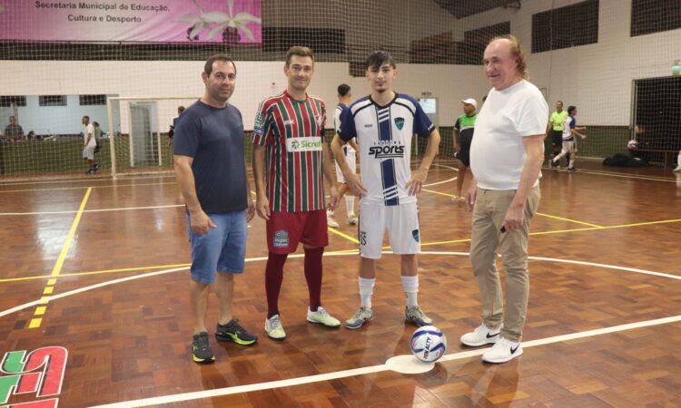 ABERTURA DA 1ª COPA MUNICIPAL FUTSAL COM 27 GOLS