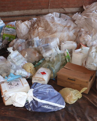 RECOLHIMENTO DE EMBALAGENS DE AGROTÓXICOS NOS DIAS 23, 24 E 27