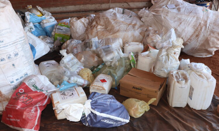 RECOLHIMENTO DE EMBALAGENS DE AGROTÓXICOS NOS DIAS 23, 24 E 27