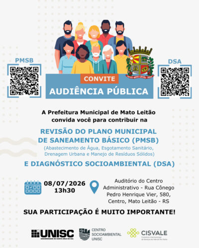 AUDIÊNCIA PÚBLICA EM JULHO