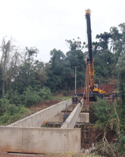 MAIS UMA ETAPA NA ‘PONTE DE FERRO’ CONCLUÍDA