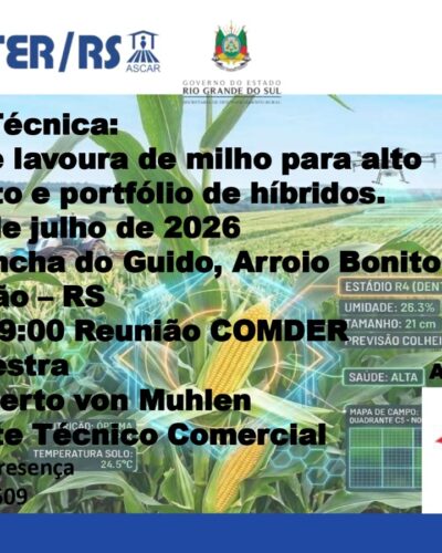 REUNIÃO MENSAL COMDER E PALESTRA NA PRÓXIMA QUARTA-FEIRA