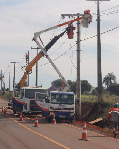RGE REALIZA OBRA DE EXPANSÃO NA REDE ELÉTRICA