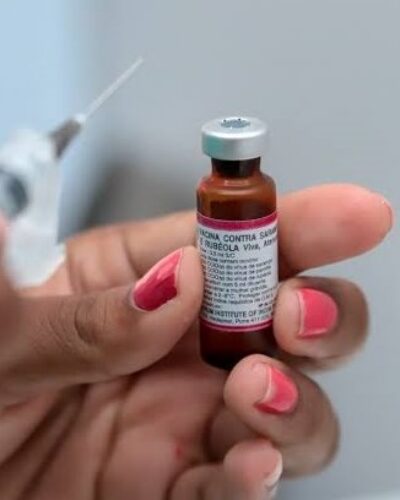 SAÚDE ALERTA PARA VACINAÇÃO CONTRA O SARAMPO