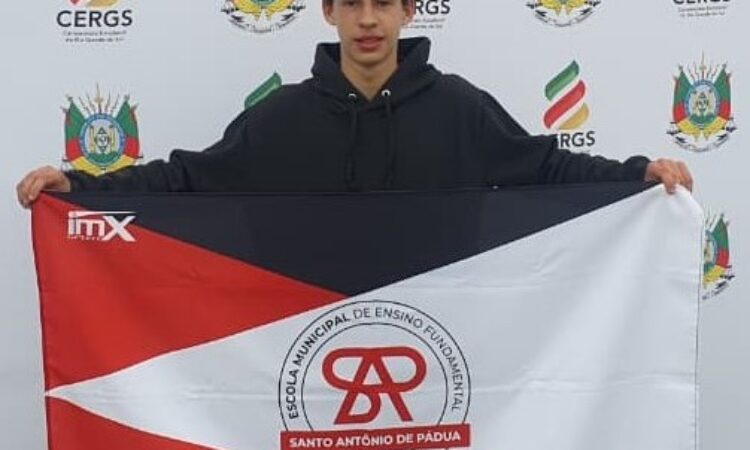 ERIC DOS SANTOS NOS JOGOS ESCOLARES BRASILEIROS