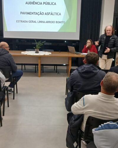 INVESTIMENTO DE R$ 2,3 MILHÕES NO ASFALTO PARA ARROIO BONITO