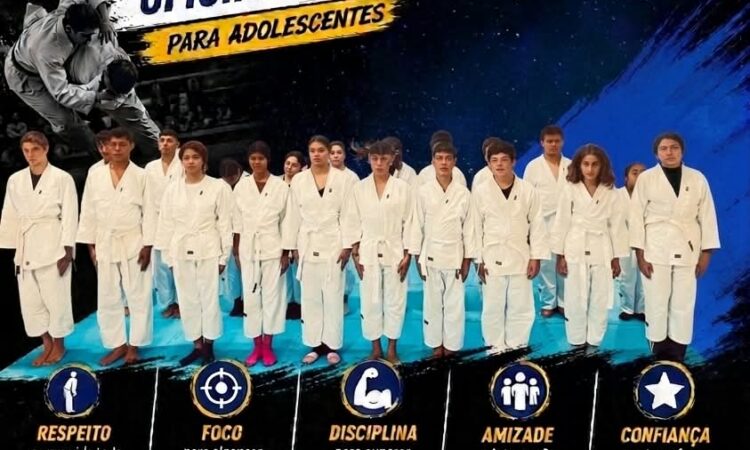 VAGAS NA OFICINA DE JUDÔ PARA ADOLESCENTES