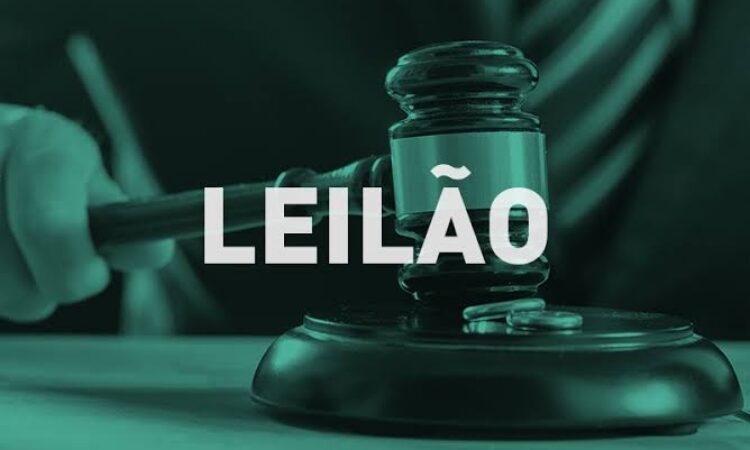 LEILÃO DE BENS NA QUINTA-FEIRA